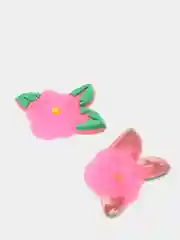 Алый кабошон силиконовый