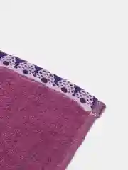 Сиреневый махровое полотенце
