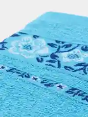Алый махровое полотенце