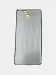 Серебряный зажигалка USB электронная плазменная