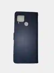 Чехол книжка для Realme C15, кожаный PU