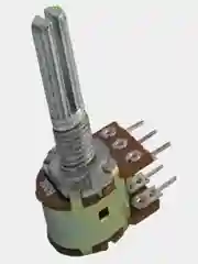 3 штуки 100КОм WH148 Переменный резистор сдвоенный 16K2 2x100k шлиц потенциометр