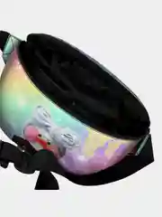 Сиреневый поясная сумка для девочек и девушек 3D "Лалафанфан", на плечо, поясная сумка женская