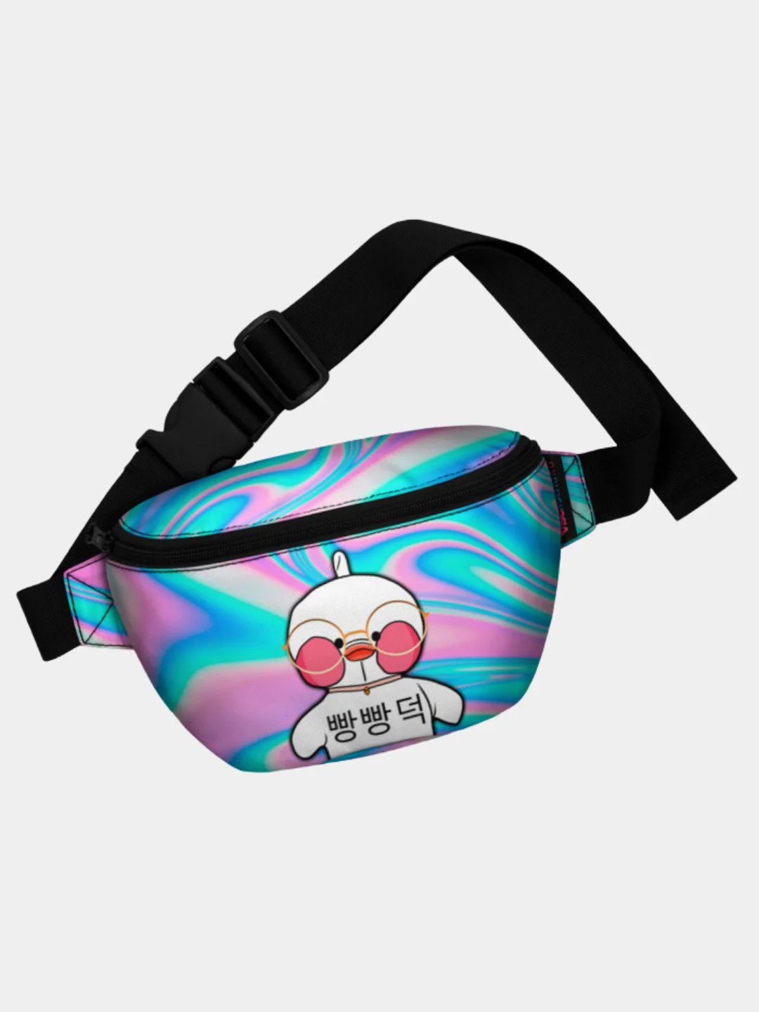 Розовый поясная сумка для девочек и девушек 3D "Лалафанфан", на плечо, поясная сумка женская