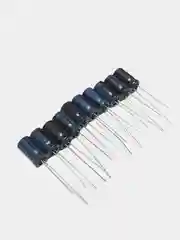 10 штук 100мкФ 25в Конденсатор электролитический 100UF 25V 105C 6х11 TK JAMICON