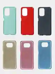 Чехол для Xiaomi Poco F3, Poco X3, блестящий