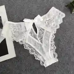 Белый сексуальные трусы женские