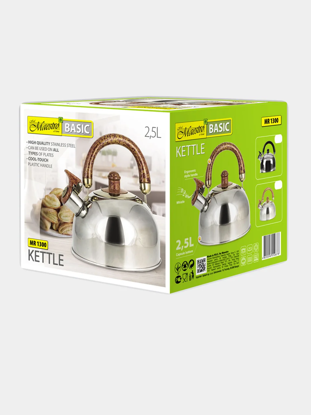 Чайник feel Maestro Rainbow MR-1300D, 2,5 л