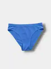 Синий трусы бесшовные эластичные яркие
