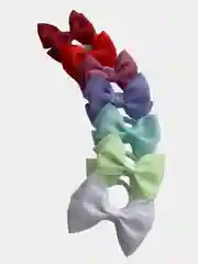 Бантик из репсовой ленты, резинка