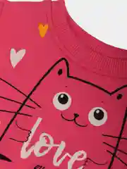 Фуксия толстовка для девочки Bonito Kids к. 46593