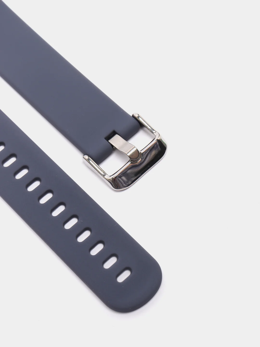Темно-синий ремешок для Xiaomi Amazfit Bip GTR 42 мм / GTS / Samsung Gear S2 силиконовый сяоми самсунг