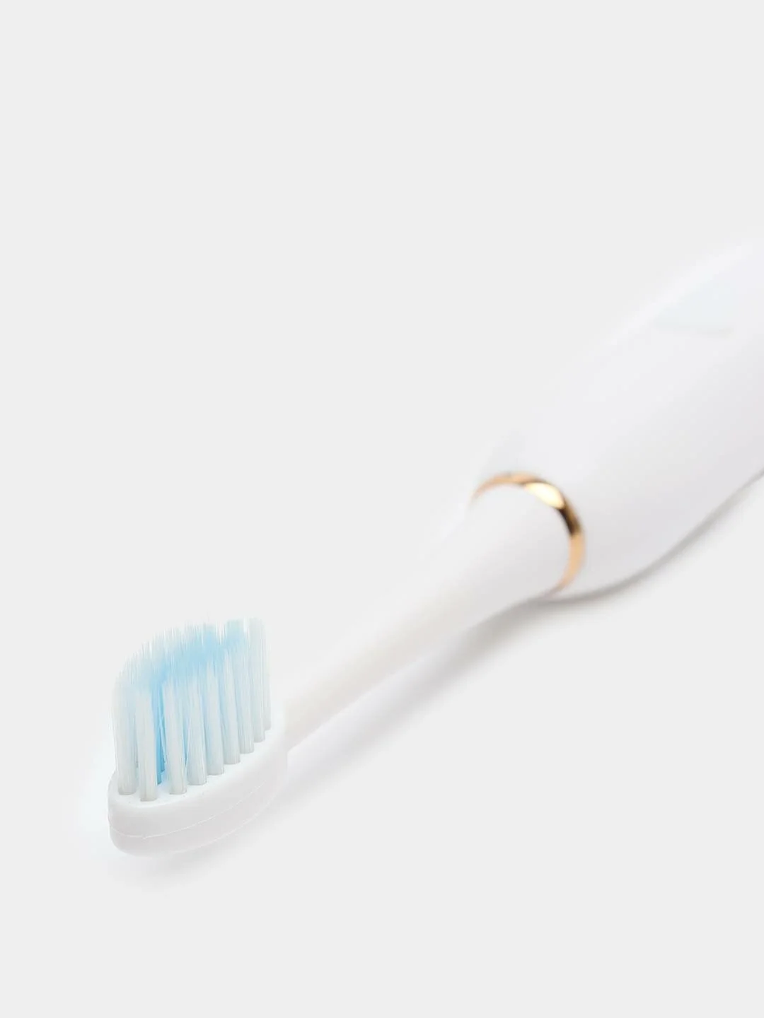 Черный электрическая звуковая зубная щетка 6 режимов 4 насадки SONIC TOOTHBRUSH X-3