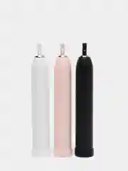 Черный электрическая звуковая зубная щетка 6 режимов 4 насадки SONIC TOOTHBRUSH X-3