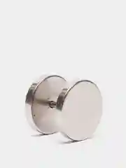 Серебряный тоннель обманка серьги