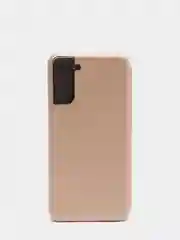 Золотой чехол книжка Samsung S21 Plus
