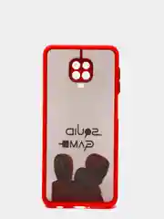 Красный чехол  Xiaomi Redmi NOTE 9 PRO, Note 9S