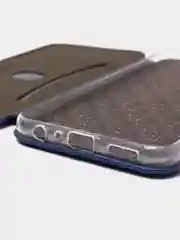 Синий чехол книжка Honor 8x