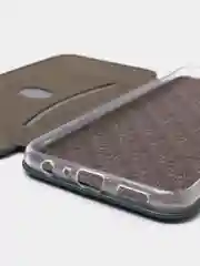 Зеленый чехол книжка Honor 8x