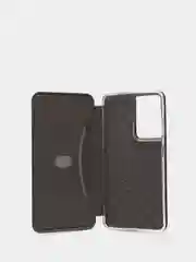 Зеленый чехол книжка Samsung S21 Ultra