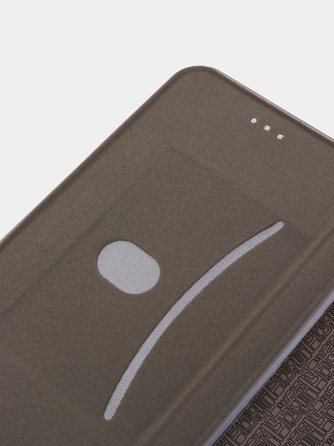 Серый чехол книжка Honor 8x