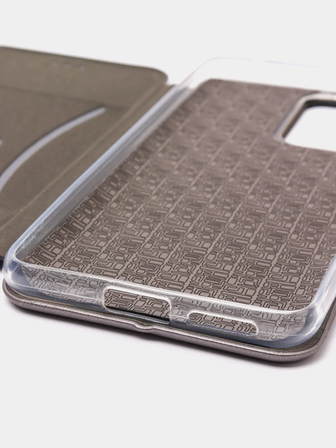 Серый чехол книжка Xiaomi 11T / XIAOMI 11T PRO