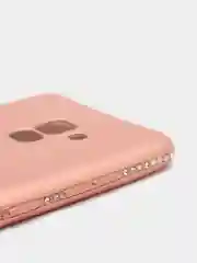 Розовый чехол Samsung A8 Plus / A8 +