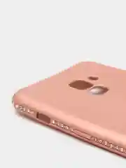 Розовый чехол Samsung A8 Plus / A8 +