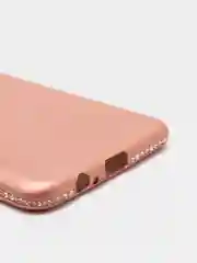 Розовый чехол Samsung A8 Plus / A8 +