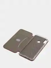 Бордовый чехол книжка Honor 8x