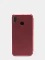 Бордовый чехол книжка Honor 8x
