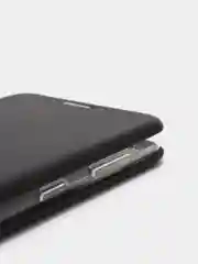 Черный чехол книжка Samsung S21 Plus