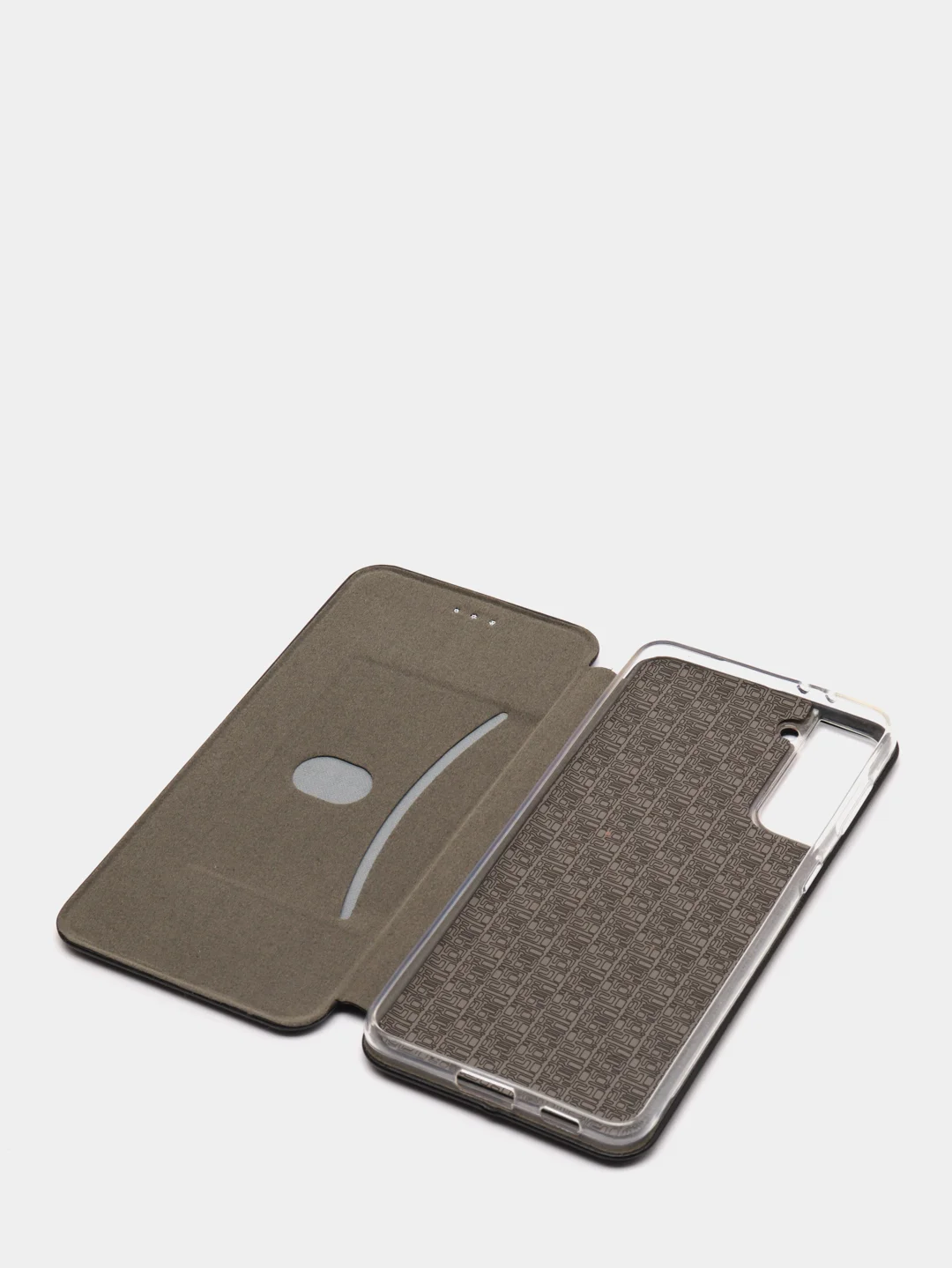 Черный чехол книжка Samsung S21 Plus