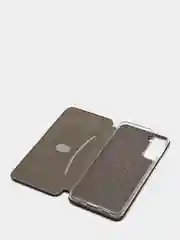Черный чехол книжка Samsung S21 Plus