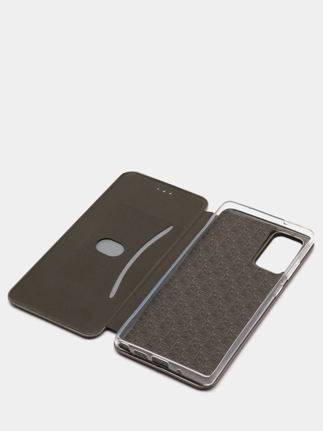 Серый чехол-книжка Samsung Note 20