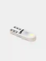 Белый автомобильная светодиодная лампа Т5 3014 2 SMD, 5 штук