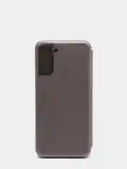 Серый чехол книжка Samsung S21 Plus