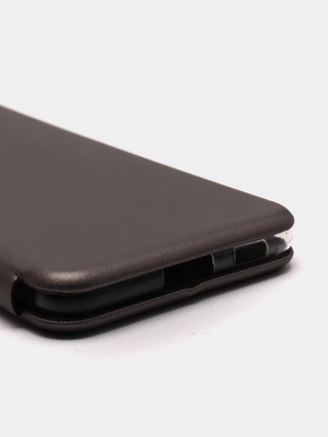 Серый чехол книжка Samsung S21 Plus