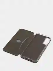 Серый чехол книжка Samsung S21 Plus