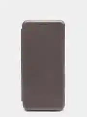 Серый чехол книжка Samsung S21 Ultra