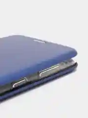 Синий чехол книжка Samsung S21 Plus