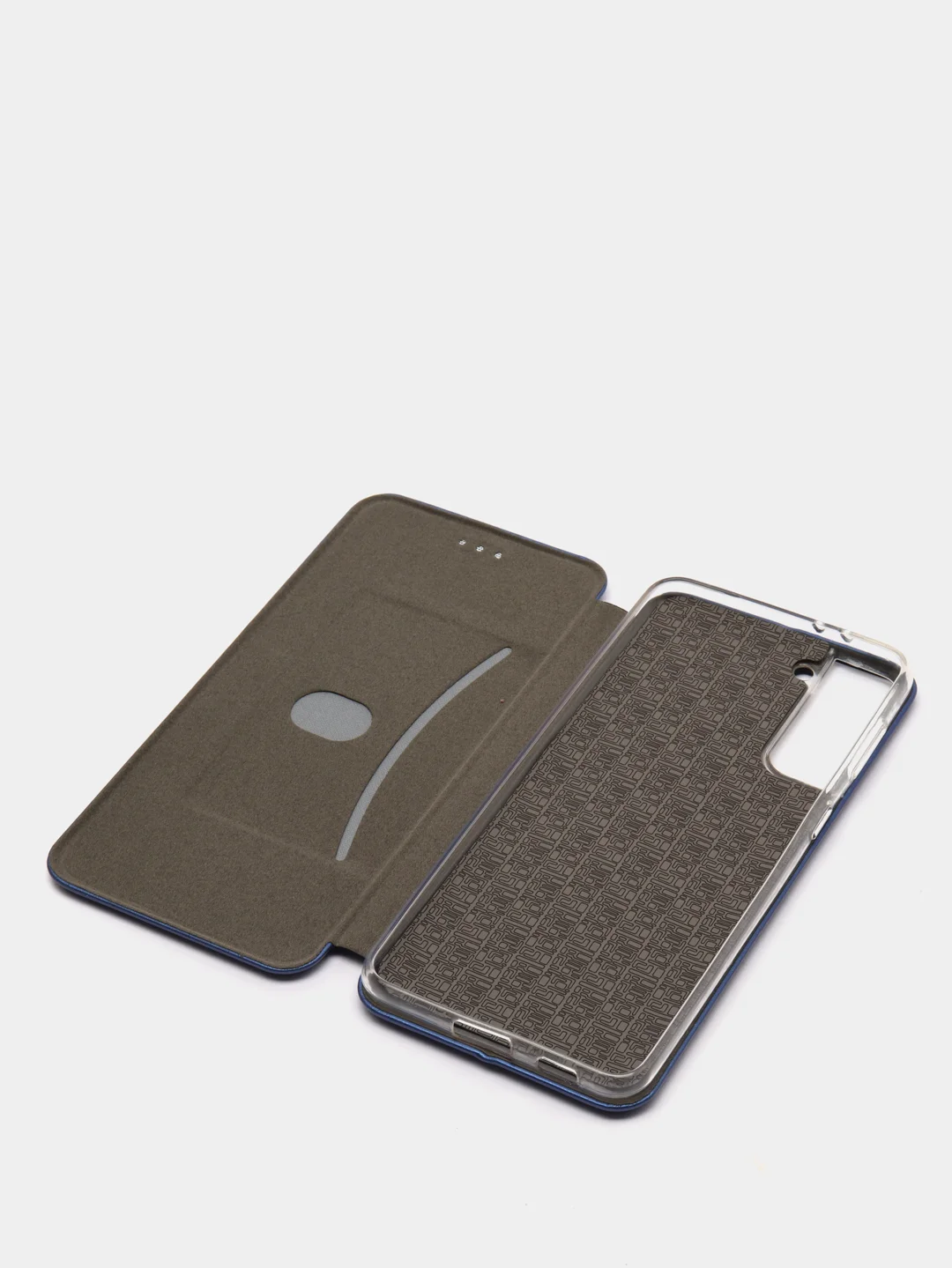 Синий чехол книжка Samsung S21 Plus