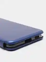 Синий чехол книжка Samsung S21 Plus