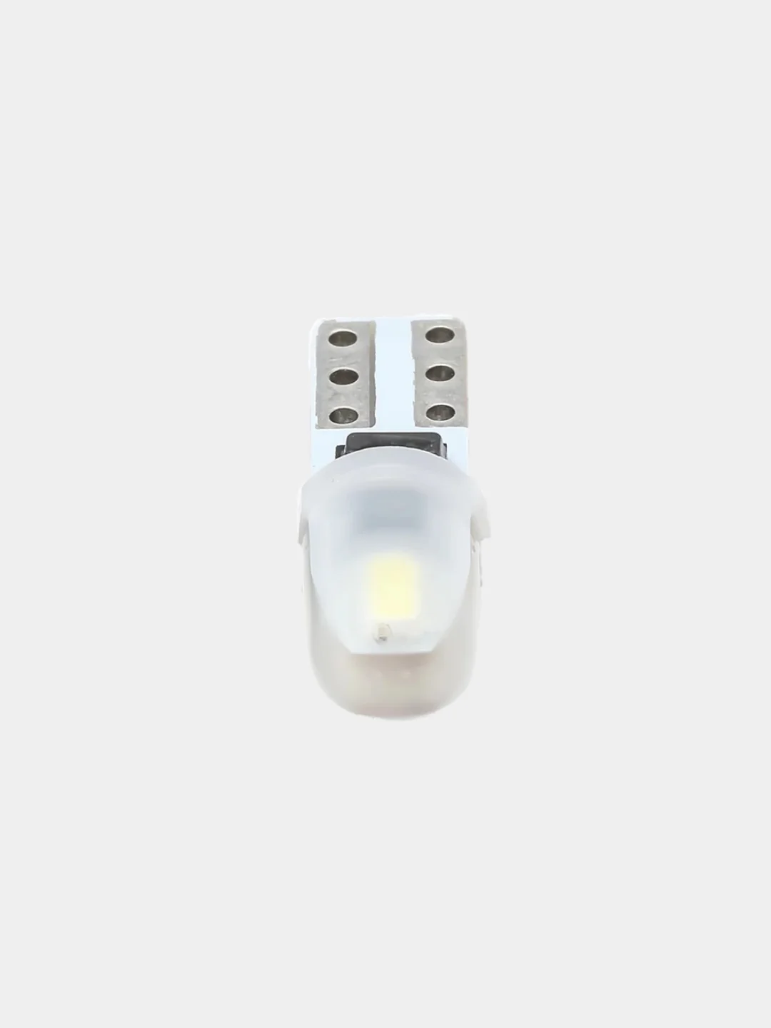 Белый автомобильная светодиодная лампа Т5 3014 2 SMD, 5 штук