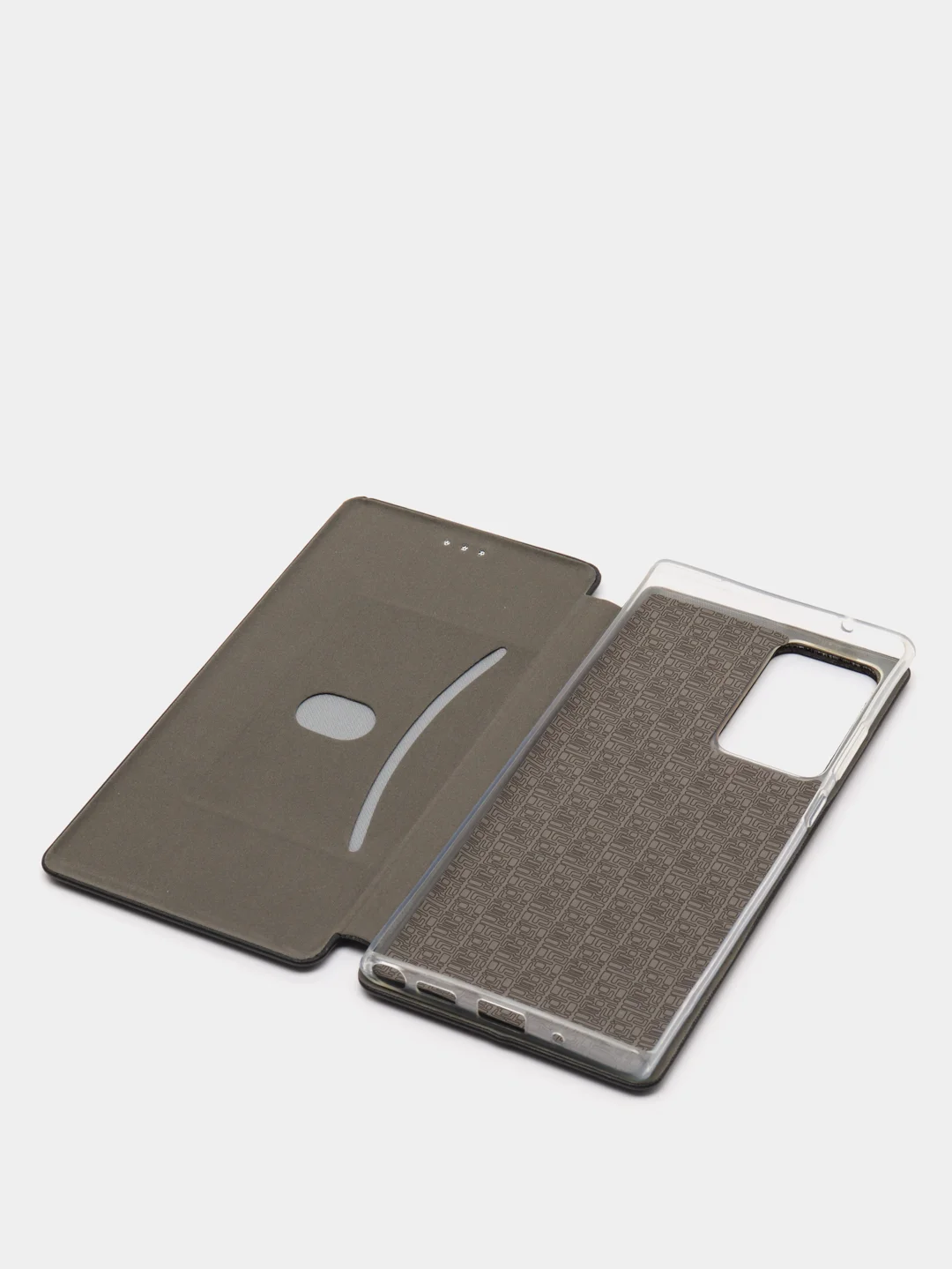 Черный чехол книжка Samsung S21 Ultra