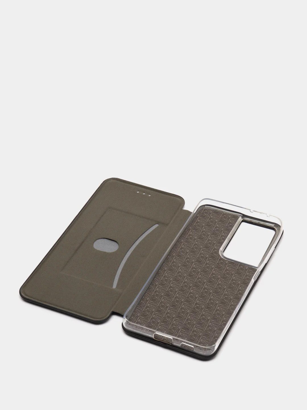 Черный чехол книжка Samsung S21 Ultra