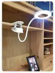 Светодиодная настольная лампа с зажимом, USB