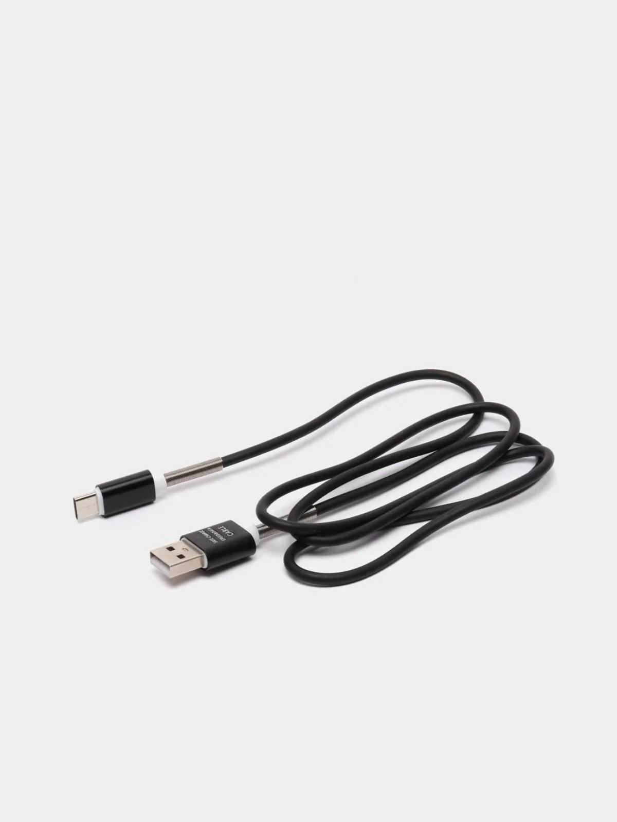 Кабель для зарядки телефона Type-C / Lightning / micro-USB /Кабель для  зарядки с пружиной купить по цене 200 ₽ в интернет-магазине KazanExpress