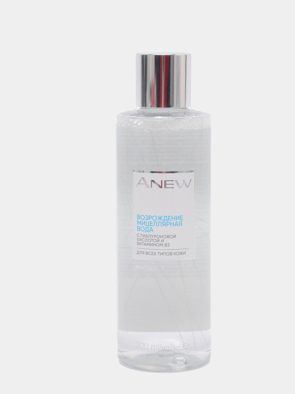 AVON Мицелярная вода с гиалуроновой кислотой ANEW "Возрождение", 200 мл