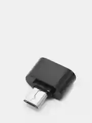 Белый переходник (адаптер) USB (мама) на Micro USB (папа)